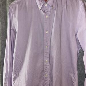 J. Press button down Dress Shirt 100% Egyptian Cotton